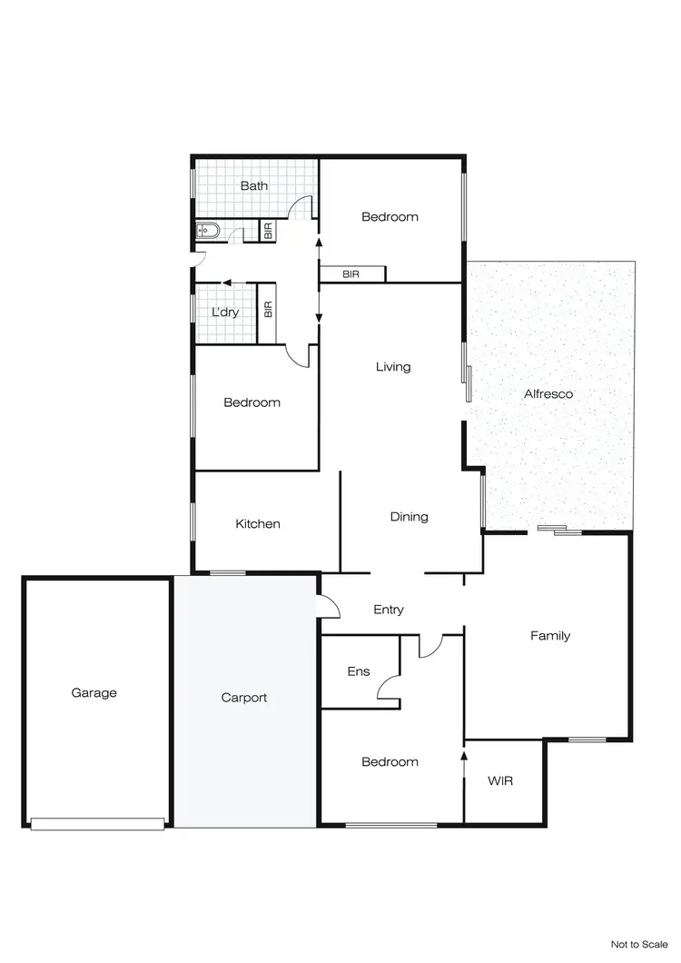 Floorplan of Homely house listing, 16 Goderic Street, Wendouree VIC 3355
