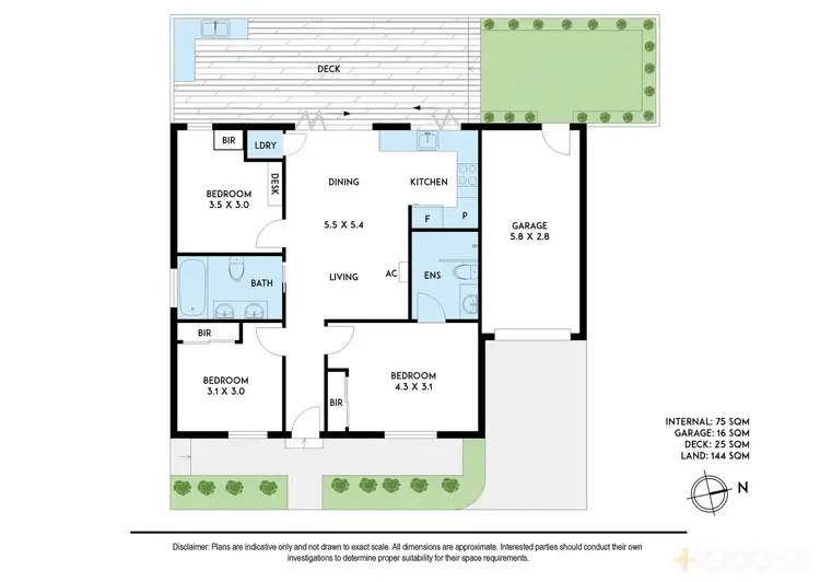 Floorplan of Homely unit listing, 2/575 Balcombe Road, Black Rock VIC 3193