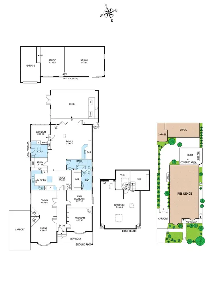 Floorplan of Homely house listing, 9 Munro Avenue, Carnegie VIC 3163