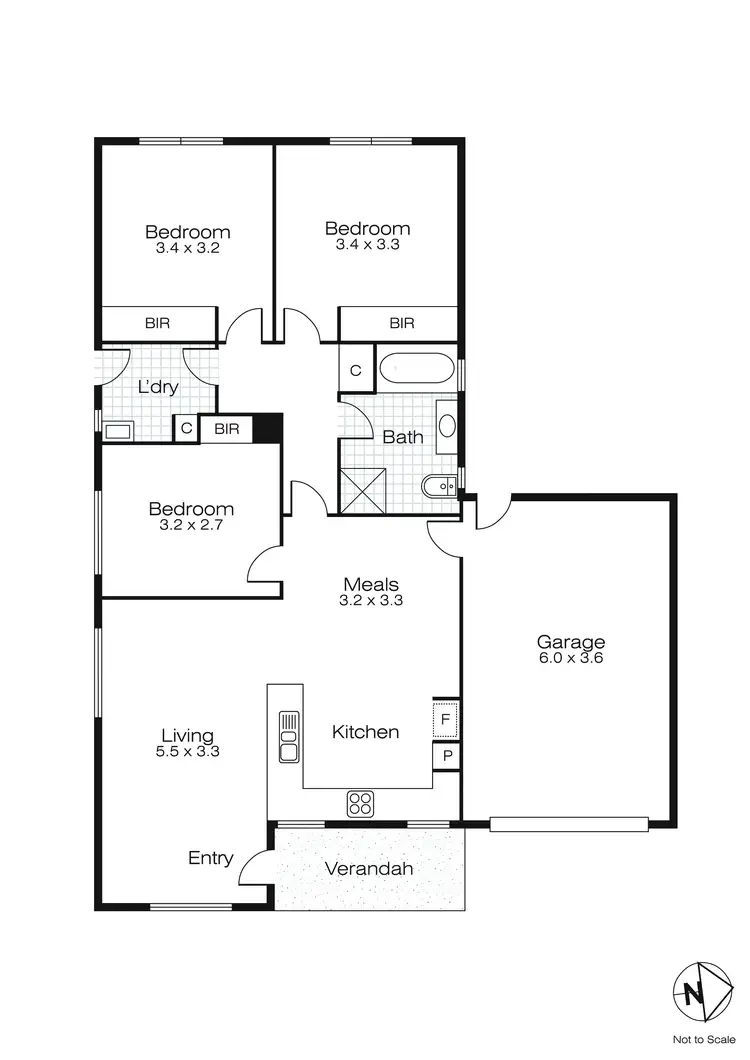 Floorplan of Homely house listing, 22 Yarra Park Drive, Sebastopol VIC 3356
