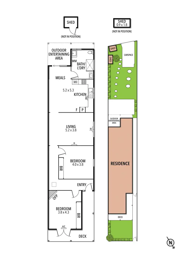 Floorplan of Homely house listing, 297 Maribyrnong Road, Ascot Vale VIC 3032