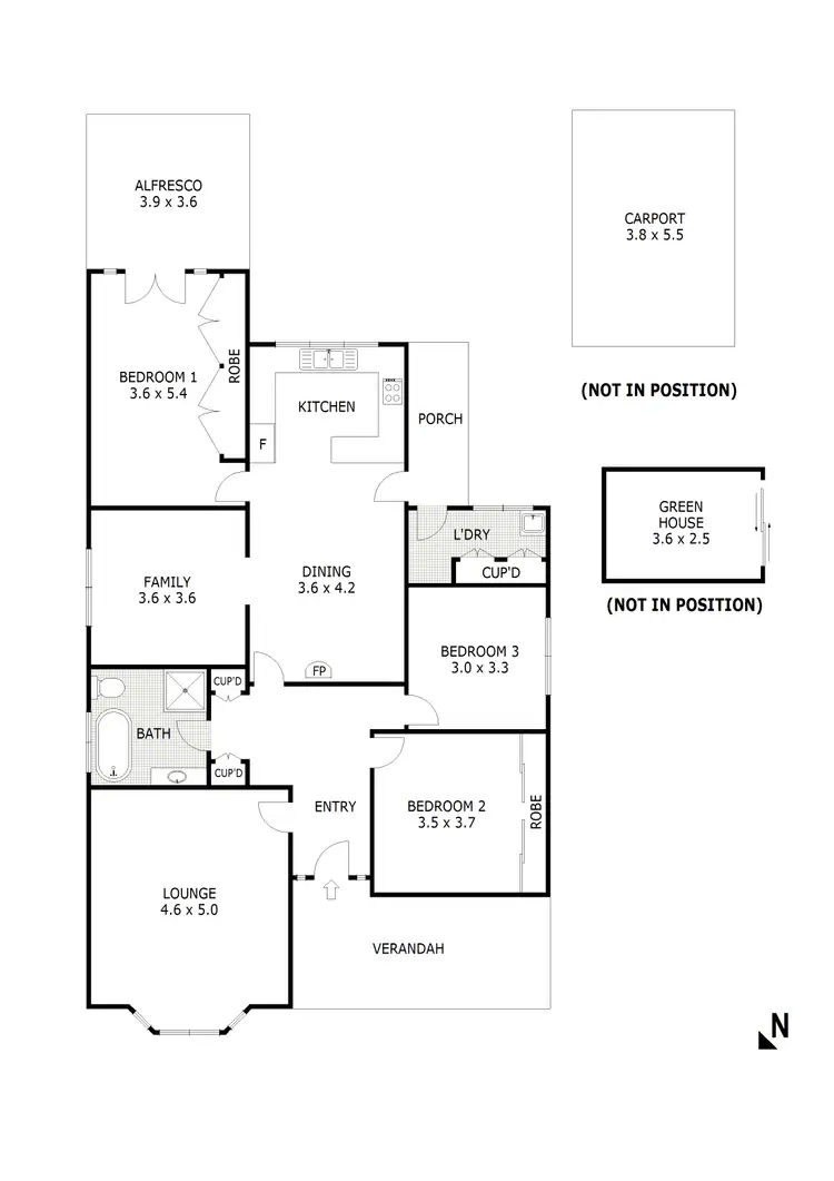 Floorplan of Homely house listing, 300B Darraweit Road, Wallan VIC 3756