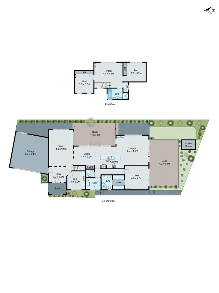 Floorplan of Homely townhouse listing, 10/100 Victory Boulevard, Ashburton VIC 3147