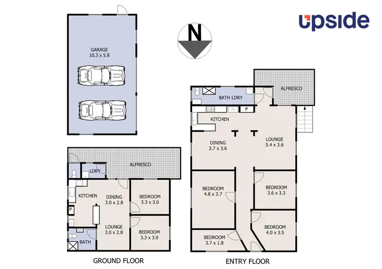 Floorplan of Homely house listing, 23 Monteith Street, Cringila NSW 2502