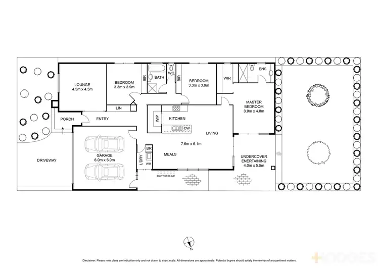 Floorplan of Homely house listing, 15 Tyro Street, Ocean Grove VIC 3226