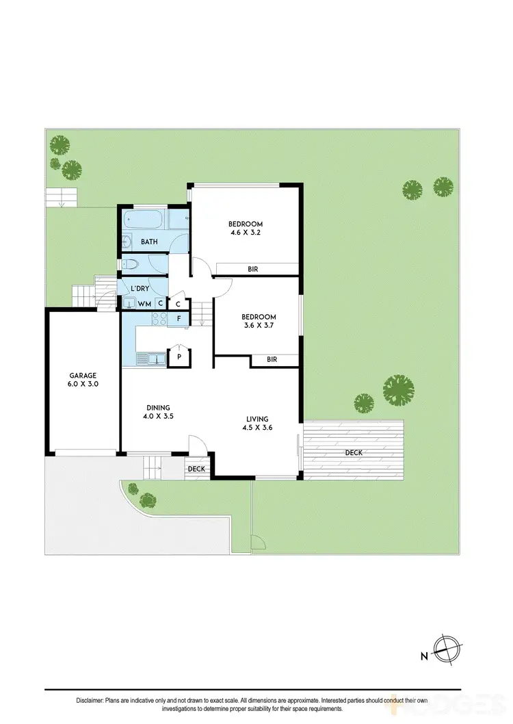 Floorplan of Homely townhouse listing, 3/17-19 Nicholas Street, Lilydale VIC 3140