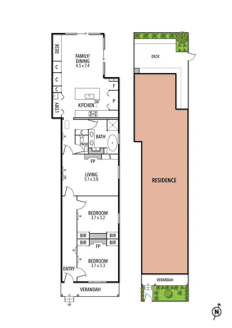 Floorplan of Homely house listing, 46 Moonee Street, Ascot Vale VIC 3032