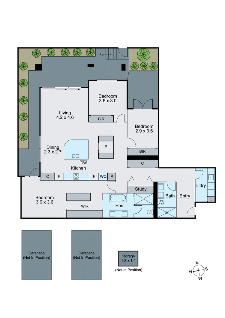Floorplan of Homely apartment listing, G04/43 Crisp Street, Hampton VIC 3188