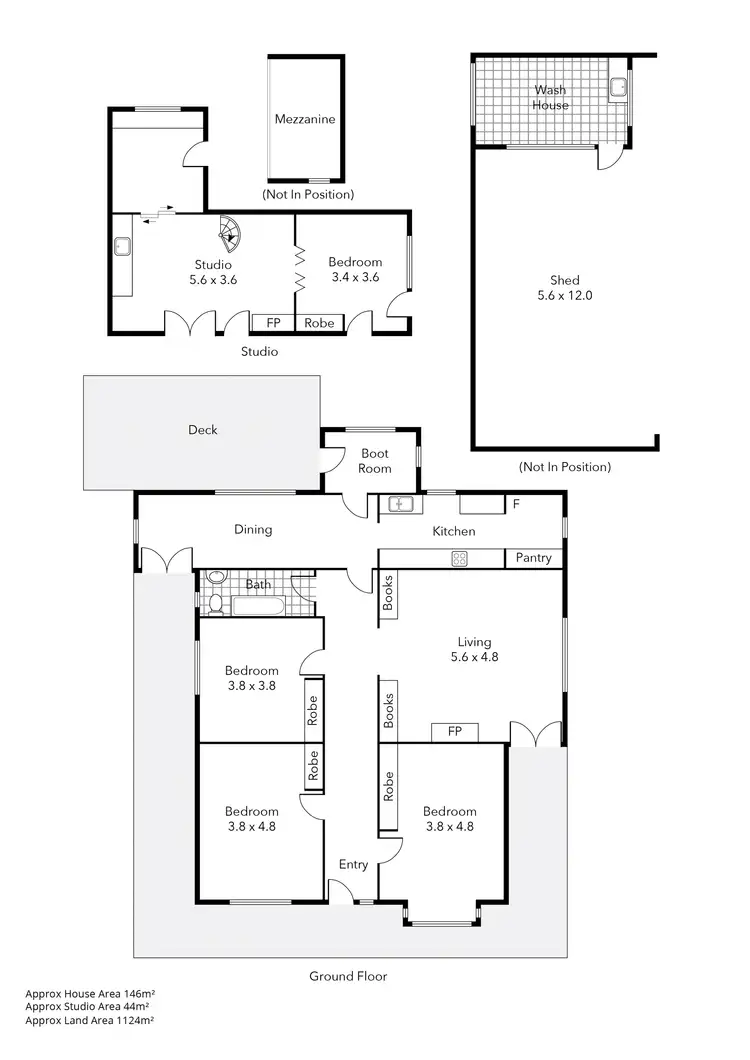 Floorplan of Homely house listing, 213 Tantaus Road, Dereel VIC 3352