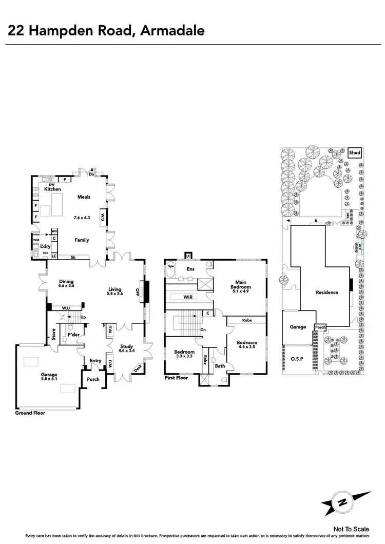 Floorplan of Homely house listing, 22 Hampden Road, Armadale VIC 3143