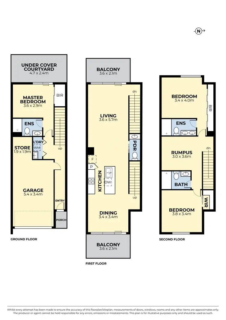Floorplan of Homely house listing, 19 Piccolo Circuit, Williamstown North VIC 3016