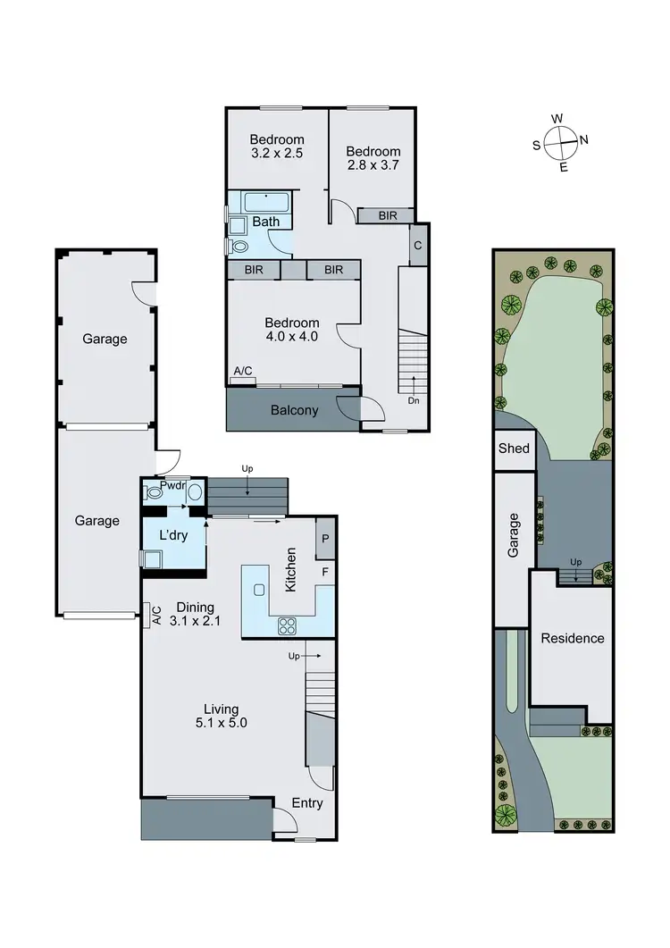 Floorplan of Homely townhouse listing, 31 Chadstone Road, Malvern East VIC 3145