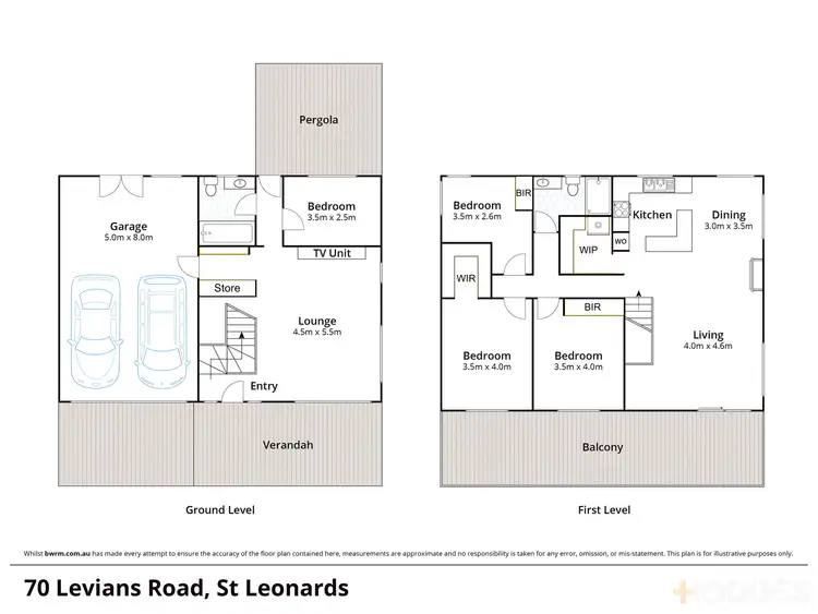 Floorplan of Homely house listing, 70 Leviens Road, St Leonards VIC 3223