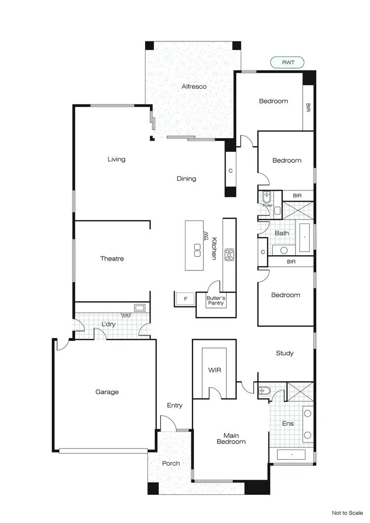 Floorplan of Homely house listing, 44 Shortridge Drive, Lucas VIC 3350