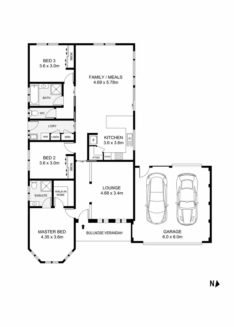 Floorplan of Homely house listing, 67 Cottage Crescent, Kilmore VIC 3764