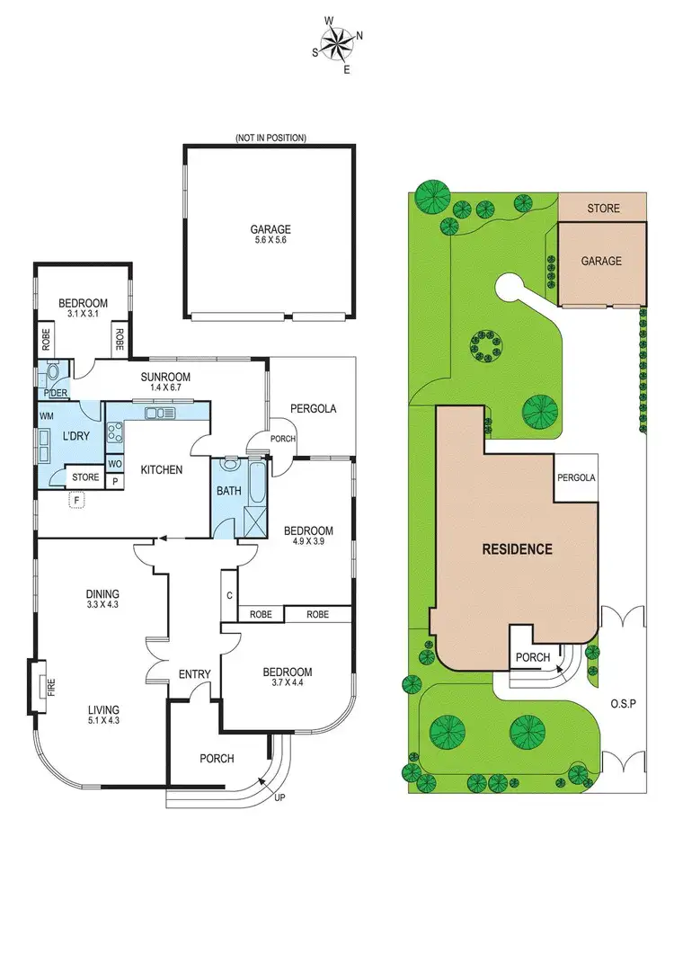Floorplan of Homely house listing, 705 Warrigal Road, Bentleigh East VIC 3165