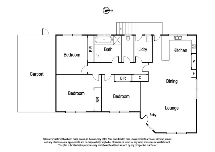 Floorplan of Homely house listing, 195A Rosanna Road, Rosanna VIC 3084