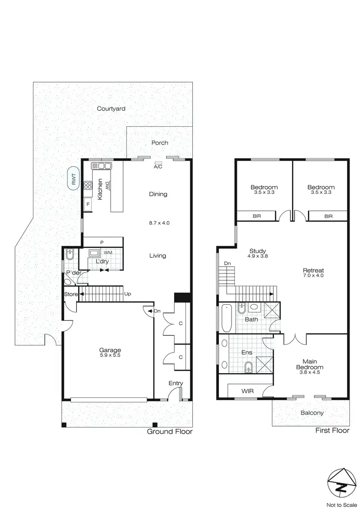 Floorplan of Homely house listing, 37 Lucia Crescent, Mount Clear VIC 3350