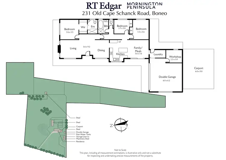 Floorplan of Homely rural property listing, 231 Old Cape Schanck Road, Boneo VIC 3939