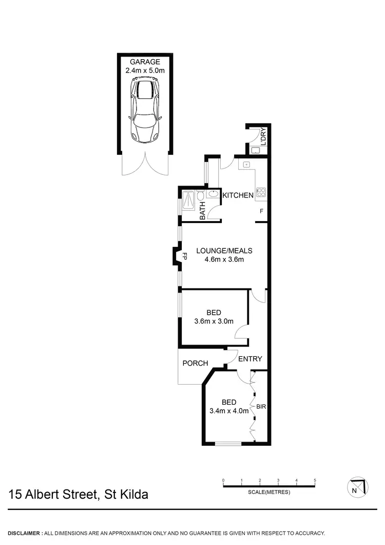 Floorplan of Homely house listing, 15 Albert Street, St Kilda VIC 3182