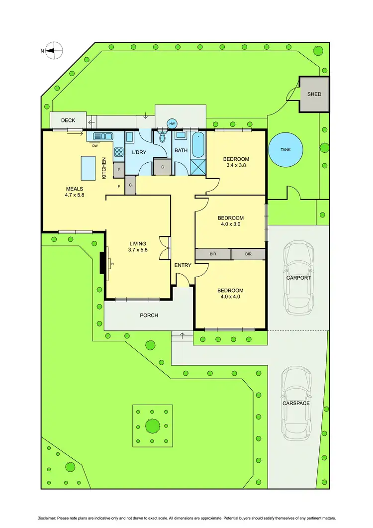 Floorplan of Homely house listing, 1/9 Parrs Road, Croydon VIC 3136