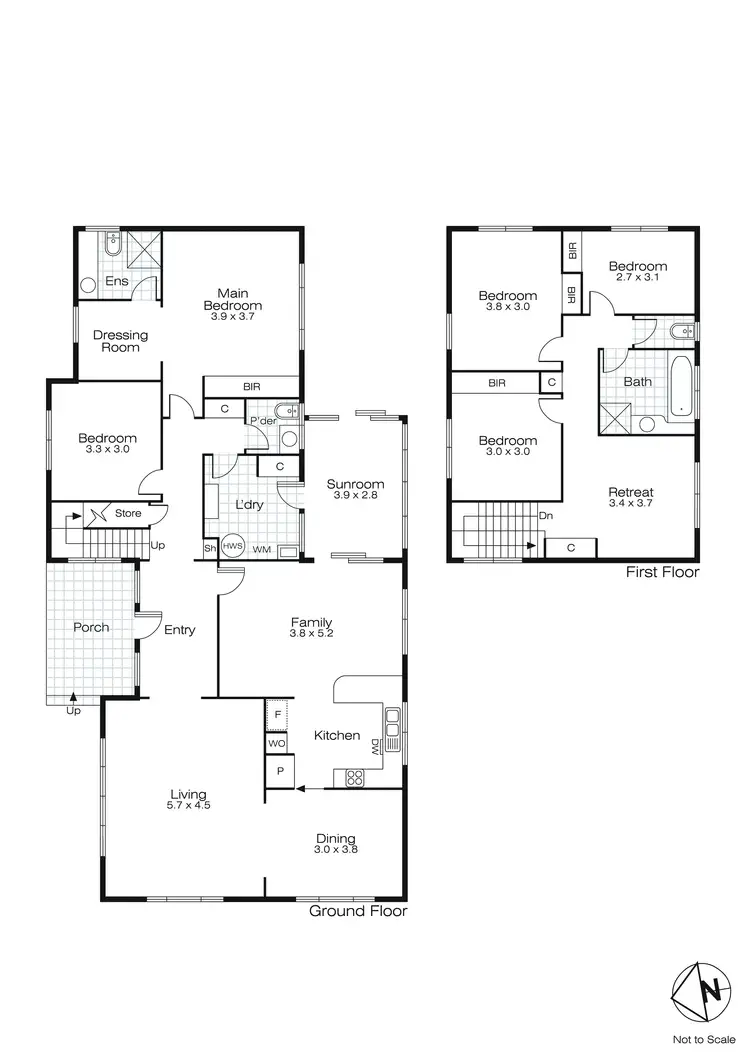 Floorplan of Homely house listing, 5 Windsor Avenue, Alfredton VIC 3350