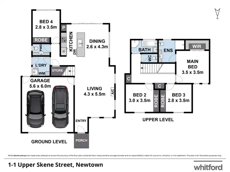 Floorplan of Homely house listing, 1/1 Upper Skene Street, Newtown VIC 3220