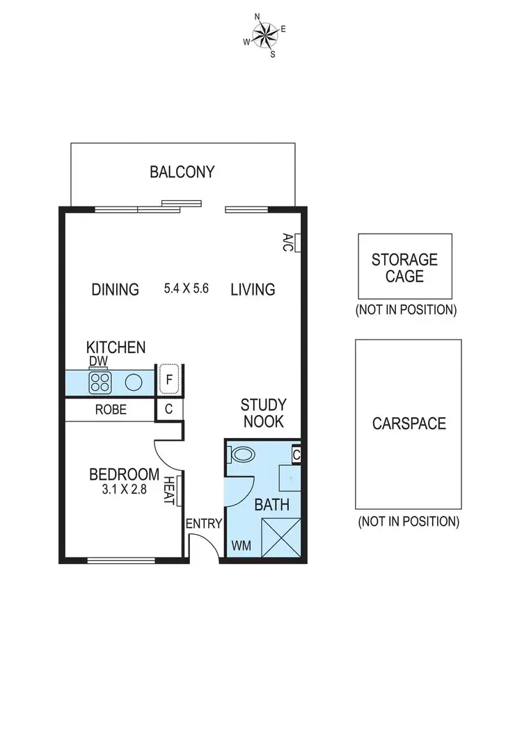 Floorplan of Homely apartment listing, 4/22 Abbott Street, Sandringham VIC 3191