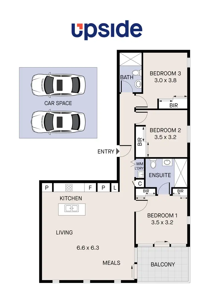 Floorplan of Homely unit listing, 105/7 Evergreen Mews, Armadale VIC 3143