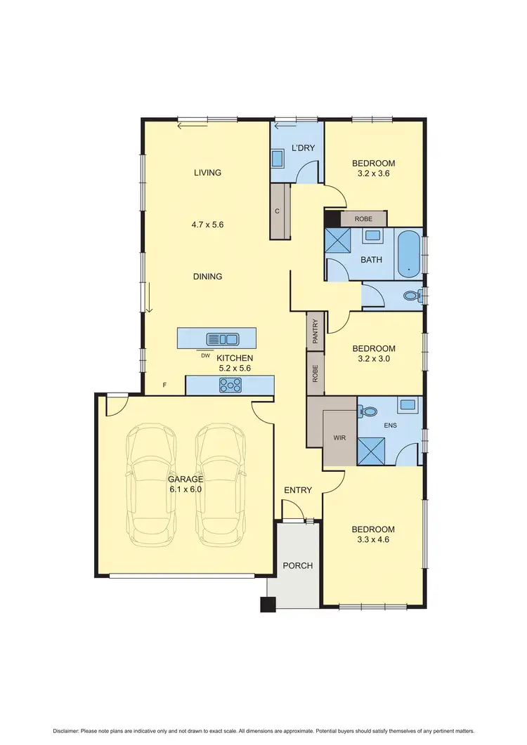 Floorplan of Homely house listing, 63 Mac Knight Wynd, Doreen VIC 3754