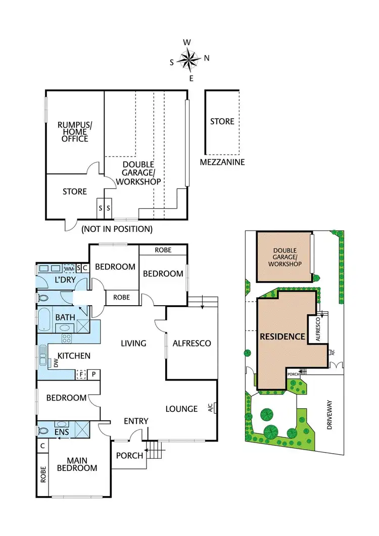 Floorplan of Homely house listing, 235 Bolton Street, Eltham VIC 3095