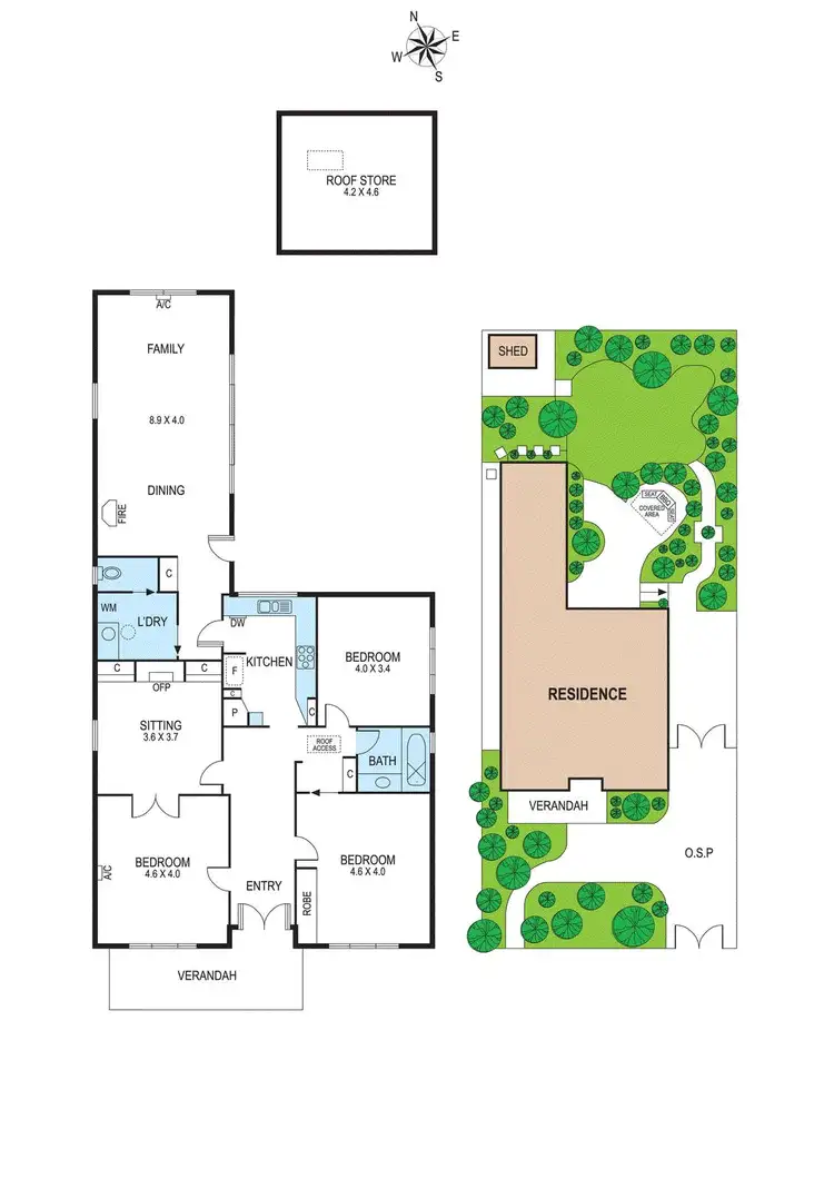 Floorplan of Homely house listing, 17 Neville Street, Carnegie VIC 3163