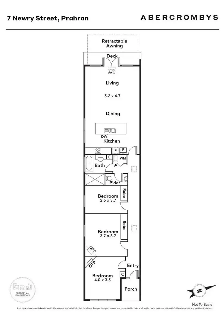 Floorplan of Homely house listing, 7 Newry Street, Prahran VIC 3181