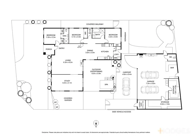 Floorplan of Homely house listing, 5 Martain Avenue, Lara VIC 3212