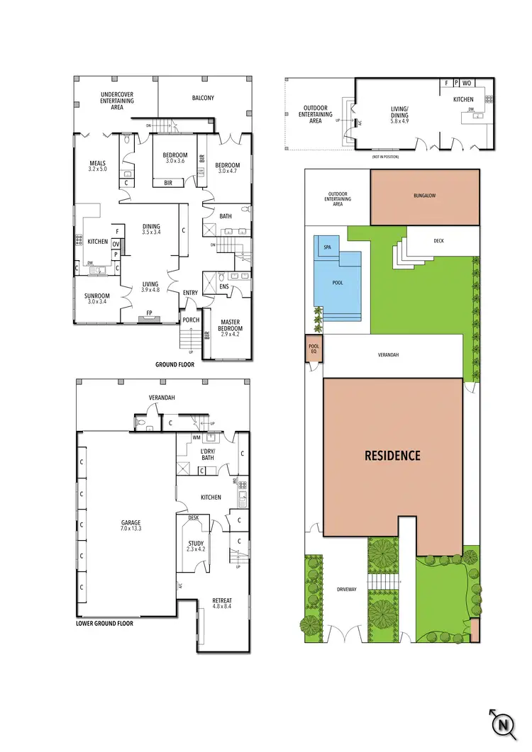 Floorplan of Homely house listing, 364 Buckley Street, Essendon VIC 3040