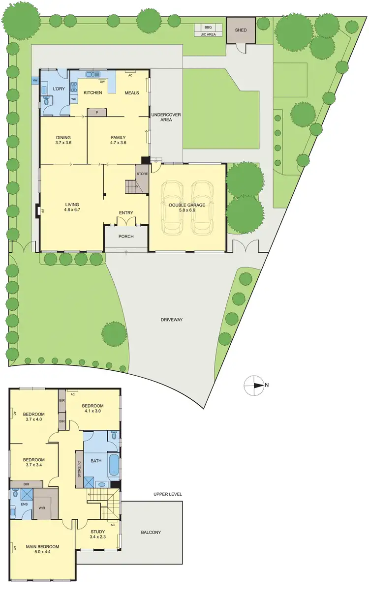 Floorplan of Homely house listing, 9 Cottswold Rise, Templestowe VIC 3106