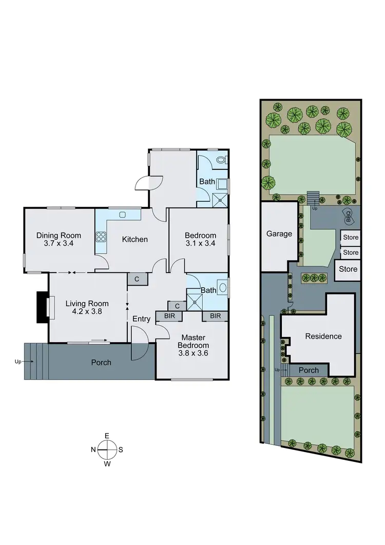 Floorplan of Homely house listing, 13 Mccomas Grove, Burwood VIC 3125