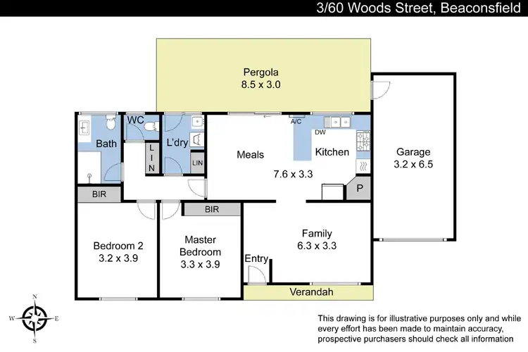 Floorplan of Homely unit listing, 3/60-64 Woods Street, Beaconsfield VIC 3807