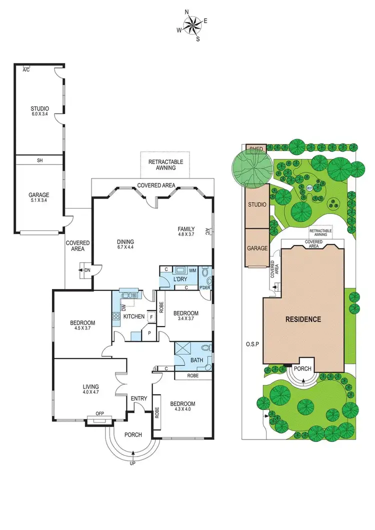 Floorplan of Homely house listing, 197 Centre Road, Bentleigh VIC 3204