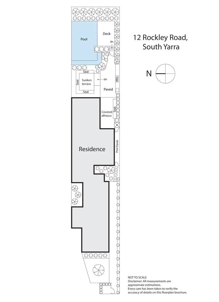 Floorplan of Homely house listing, 12 Rockley Road, South Yarra VIC 3141