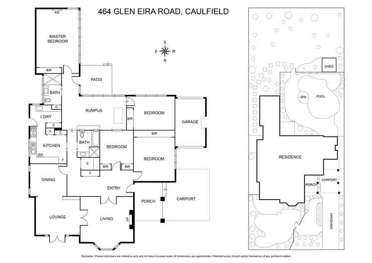 Floorplan of Homely house listing, 464 Glen Eira Road, Caulfield VIC 3162