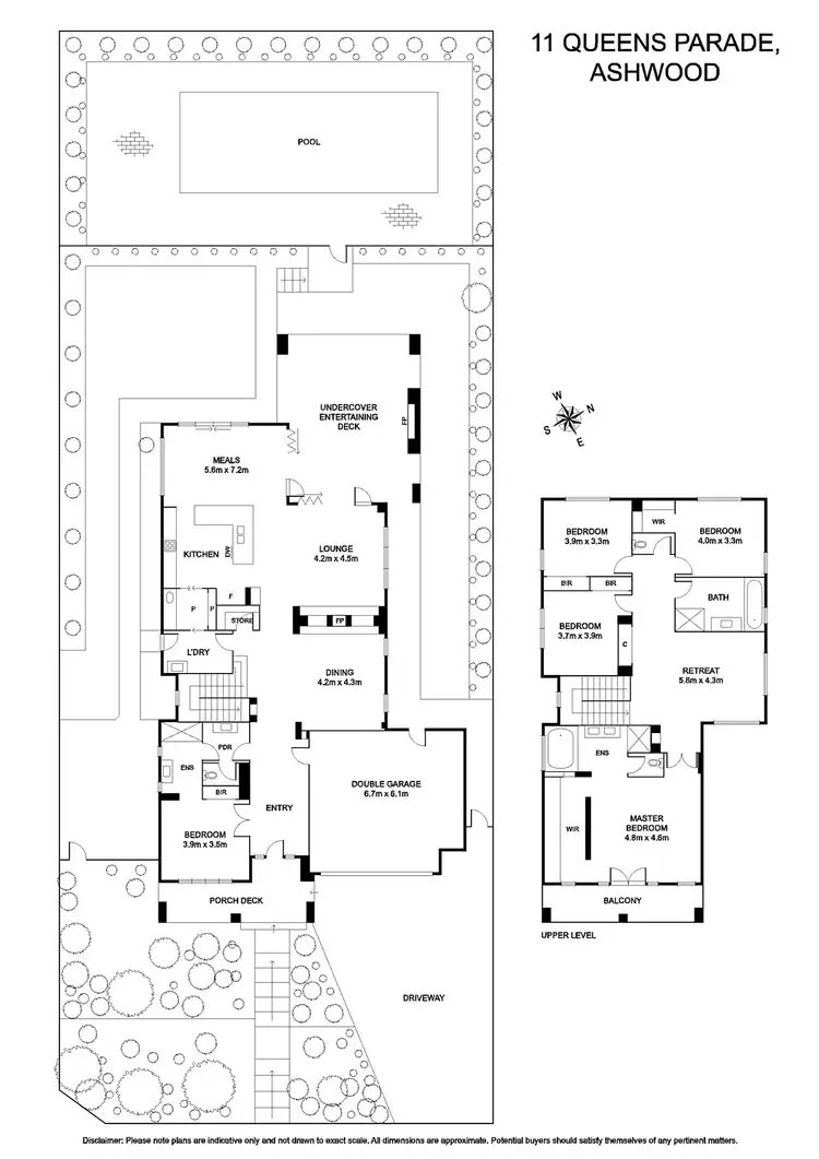 Floorplan of Homely house listing, 11 Queens Parade, Ashwood VIC 3147