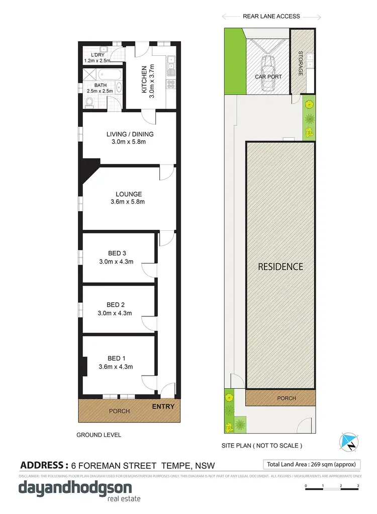 Floorplan of Homely house listing, 6 Foreman Street, Tempe NSW 2044