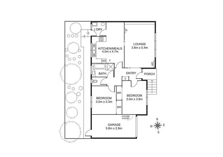 Floorplan of Homely unit listing, 3/28 Stodart Street, Camberwell VIC 3124