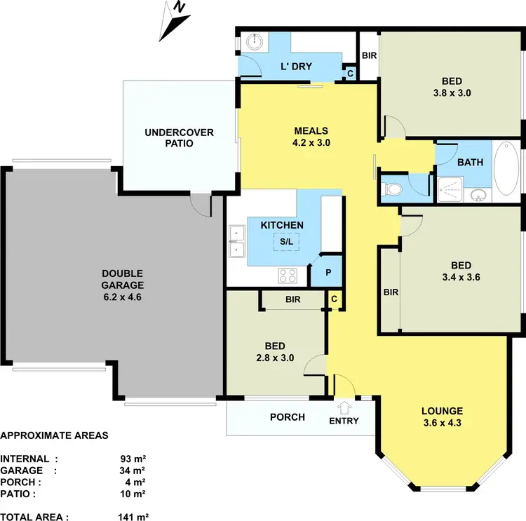Floorplan of Homely house listing, 1/58 Maroondah Highway, Croydon VIC 3136