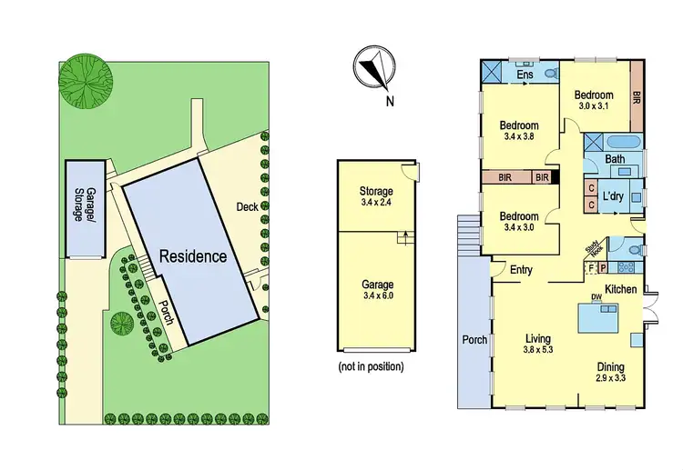 Floorplan of Homely house listing, 37 Jones Crescent, Rosanna VIC 3084