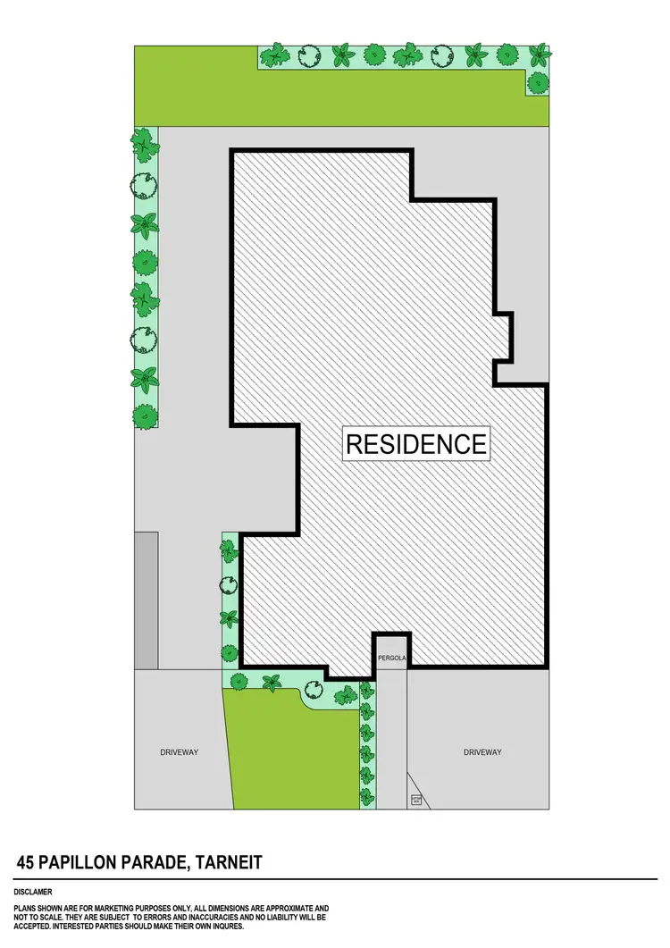 Floorplan of Homely house listing, 45 Papillon Parade, Tarneit VIC 3029