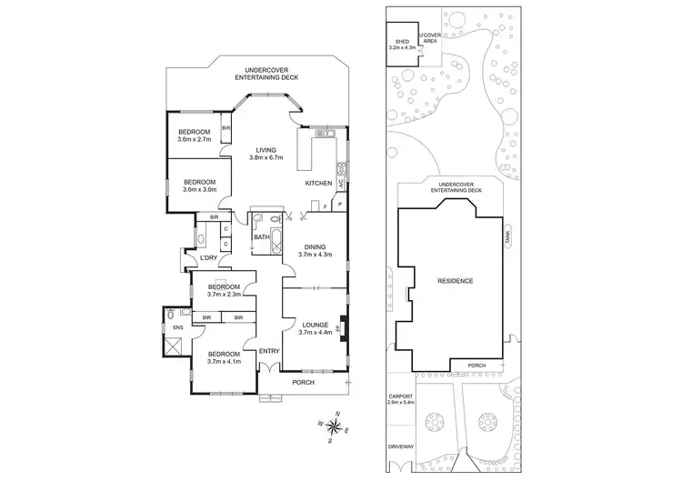 Floorplan of Homely house listing, 7 Cameron Road, Essendon VIC 3040