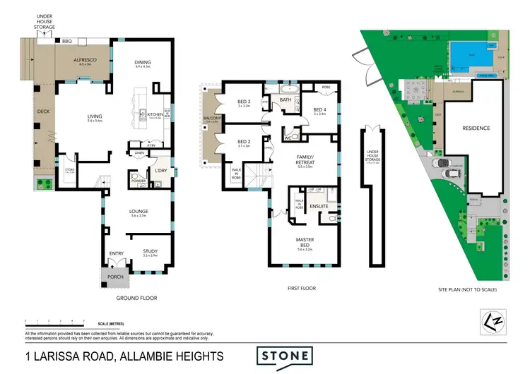 Floorplan of Homely house listing, 1 Larissa Road, Allambie Heights NSW 2100