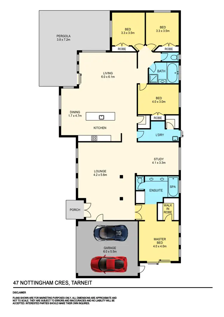 Floorplan of Homely house listing, 47 Nottingham Crescent, Tarneit VIC 3029